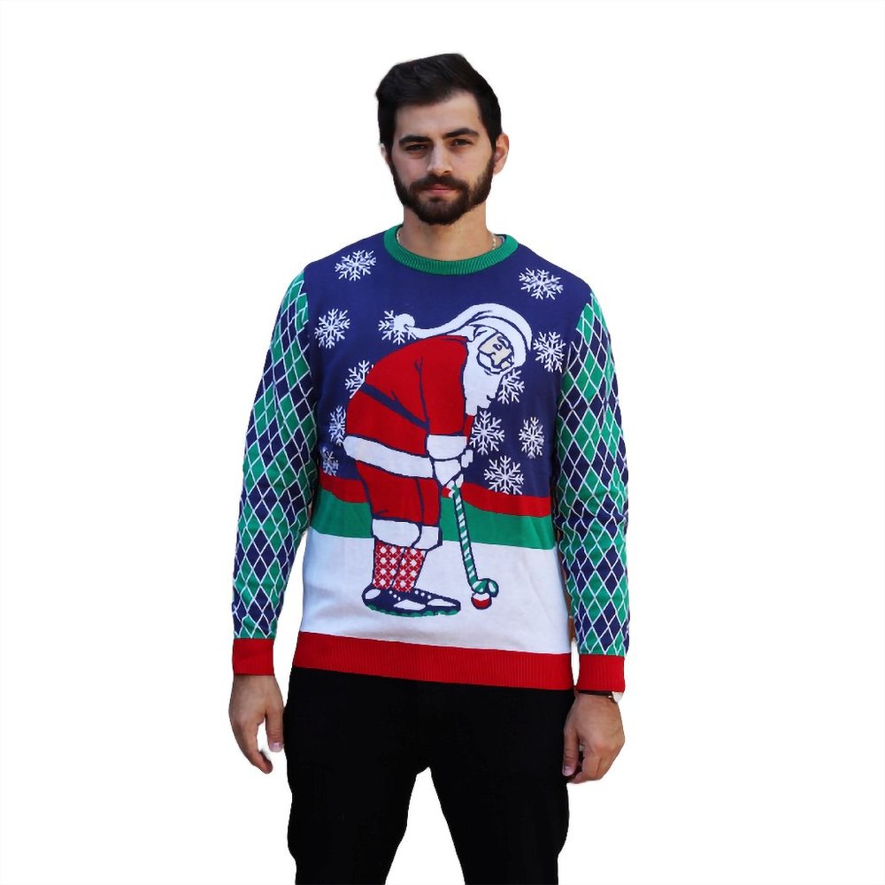 Playful Santa Ugly Christmas Sweater